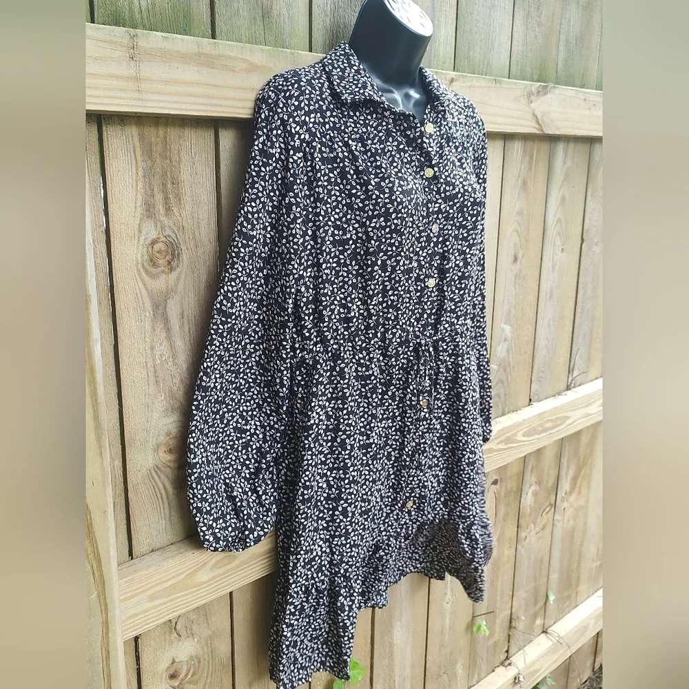 🏵️ Draper James Vine Floral Shirt Dress 🏵️ - Picture 8 of 14